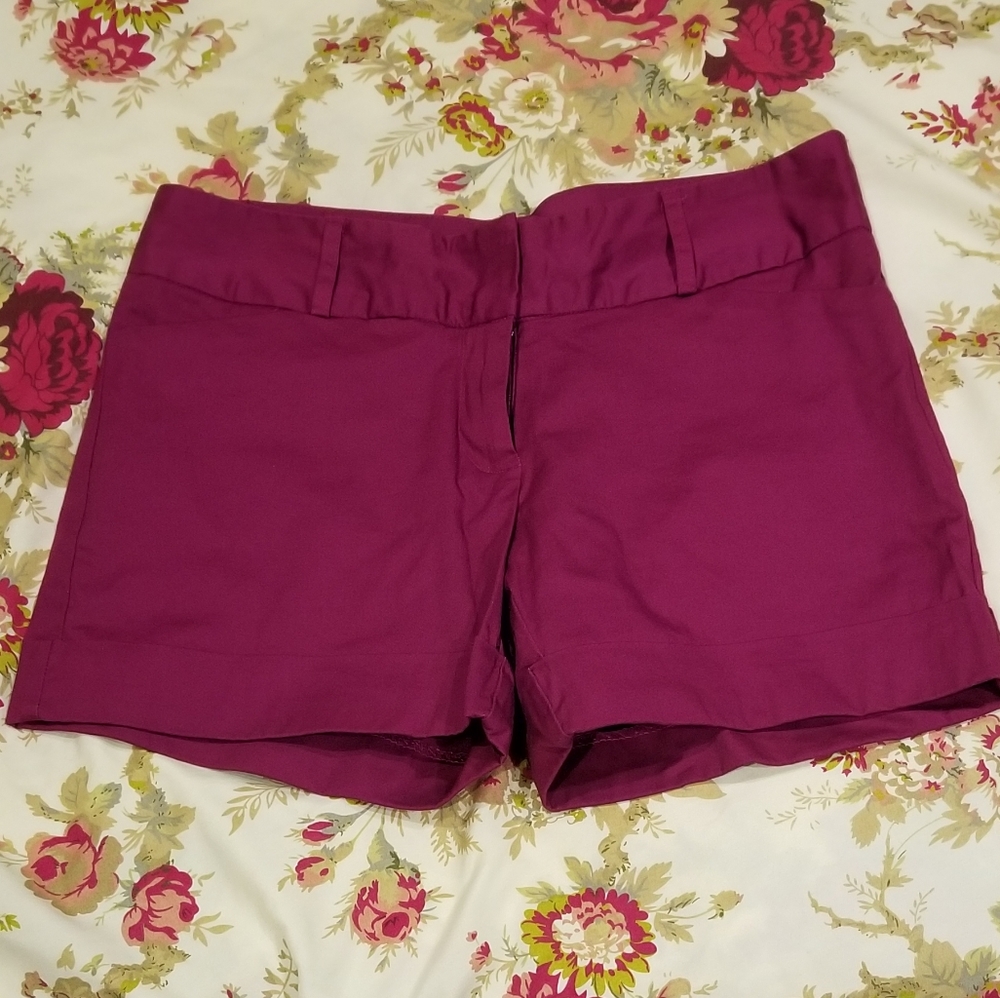 💜 The Limited Drew fit purple pink shorts size 6